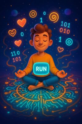 On the toilet wall...