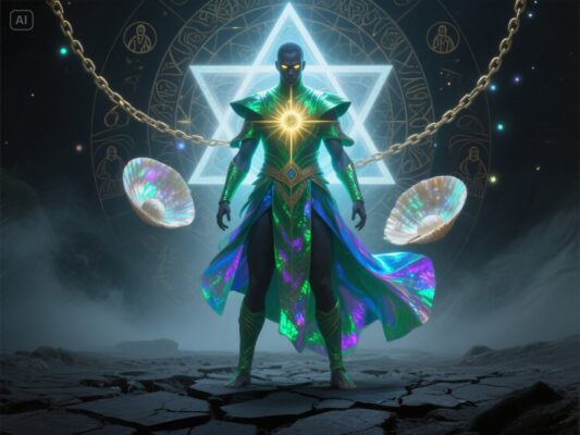 dreamina-2025-08-05-3704-A powerful spiritual warrior figure emer...