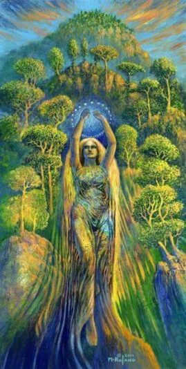 Gaia, the Greek Goddess, Mother Earth