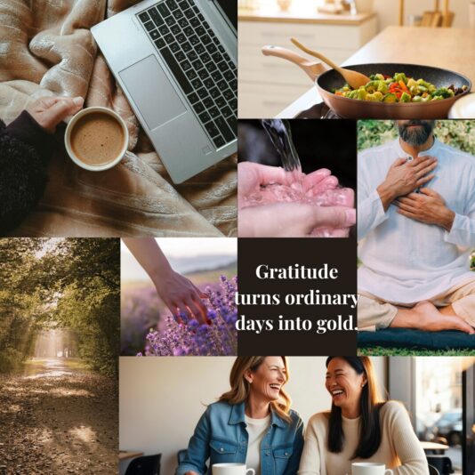 Gratitude turns ordinary days into gold.