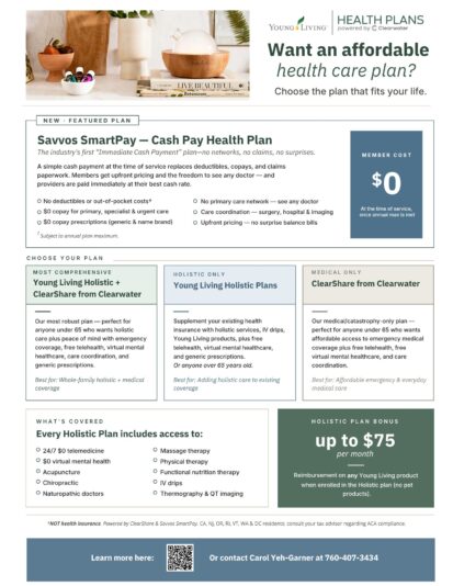 Want an affordable health care plan? Carol