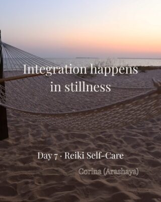Integration happens in stillness (1)