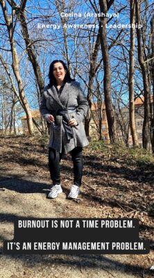 Burnout is not a time problem. It’s an energy management problem.