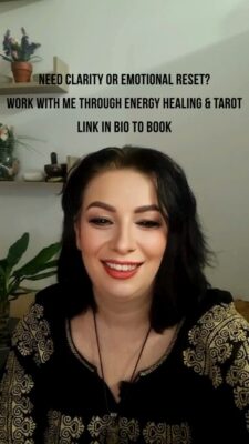 Feeling blocked, overwhelmed, or stuck I help you clear the root energetically. Book your session — link in bio. (1)
