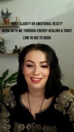 Feeling blocked, overwhelmed, or stuck I help you clear the root energetically. Book your session — link in bio. (1)